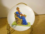 Norman Rockwell Classic Plate Bedtime