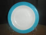 Vintage Pyrex Turquoise  Bread and Butter Plate