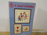 Gloria&Pat  Book Cross Stitch A Bear's Holiday  #69