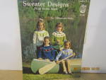 Green Apple Sweater Designs For Children & Adults #1 