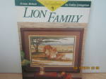 Just Cross Stitch Craft Book Lion Family  #191