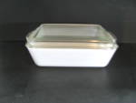 Vintage Pyrex Frost White 503,1.5qt Refrigerator Dish