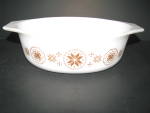 Vintage Pyrex Town and Country 043 Casserole Dish