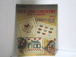 Leisure Arts Nice & Country Rugs  To Crochet #1164