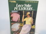 Leisure Arts Lace Yoke Pulolvers Book 2 #2042