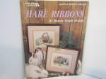 Leisure Arts Cross Stitch Hare Ribbons  #2069