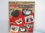 Leisure Arts In Love With Country In Waste Canvas #2085