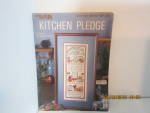 Leisure Arts Cross Stitch Kitchen Pledge  #2238