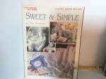 Leisure Arts Cross Stitch Sweet & Simple  #2253