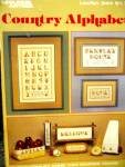 Leisure Arts Cross Stitch Country Alphabet  #344