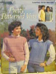 Leisure Arts Pretty Patterned Vests #519