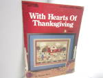 Leisure Arts With Hearts Of Thanksgiving #663