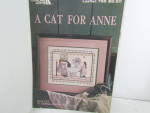 Leisure Arts  Sampler A Cat For Anne #766