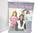 Leisure Arts Quick Knit  Vests Book 3  #797