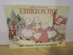 LeisureArts A Stitch In Time 1991 Cross Stitch Calendar