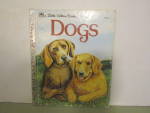 Vintage Little Golden Book Dogs