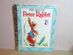 Vintage Golden Book The Tale Of Peter Rabbit 1970