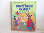 A Little Golden Book Mickey Mouse and Goofy