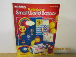 Needleworks Plastic Canvas Book Small World Bazaar #109