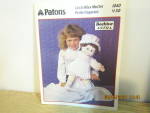 Patons Miss Muffet For Cabbage Patch Type Doll #1040