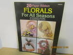 Plaid Book Paper Ribbon Florals For All Seasons  #8404