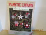 Plaid Craft Book Plastic Canvas Tree Trimmers  #8649