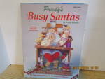 Plaid Craft Book Prudy's Busy Santas #8681