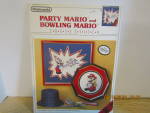 Plaid Cross Stitch Party Mario & Bowling Mario #9011