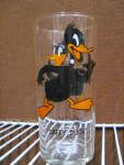 Vintagte Pepsi Looney Toons Glass Daffy Duck