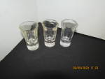 Vintage Clear Heavy Bottom Cordial/Shot Glass Set