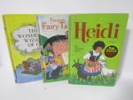 Whitman Classics Heidi Famous Fairy Tales  Wizard Of Oz