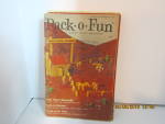 Vintage Pack-o-Fun Booklet Aug/Sept 1976