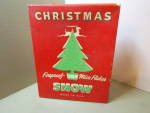 Vintage Fireproof Mica Flakes Christmas Snow