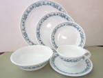Corelle Old Town Blue Dinnerware 6-piece Place Setting