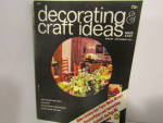 Vintage Magazine Decorating & Craft Ideas Aug-Sept 1971