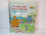 Little Golden Book Tootle and Katy Caboose