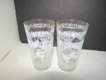 Vintage Colonial Victorian Carriage Tumbler Set II
