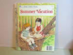 Vintage Little Golden Book Summer Vacation