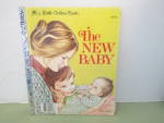 Vintage Little Golden Book The New Baby