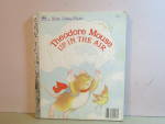 Vintage Little Golen Book Theodore Mouse Up In The Air