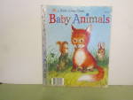 Vintage Little Golden Book Baby Animals