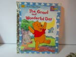 Vintage  Golden Book Pooh  The Grand and Wonderful Day