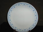 Vintage Corelle Morning Blue Luncheon Plate