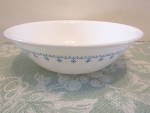 Vintage Corelle Snowflake Blue Serving Bowl