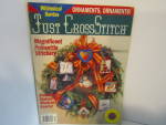 Vintage Magazine Just Cross Stitch December  1992
