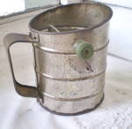 Kitchen Collectible 1930s Flour Sifter