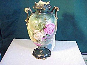 Rs Prussia Jewelled Ornate Vase