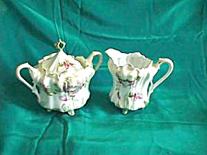 Rs Prussia Mold 703 Creamer And Sugar