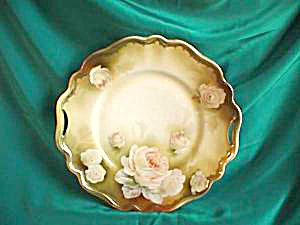 Rs Prussia (Red Mark) Open Handled Cake Plate
