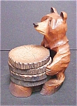 Bear Holder With Four Coasters